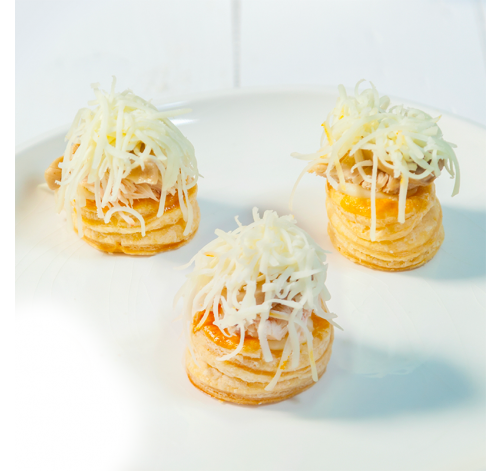 Vol au vent poulet champignon