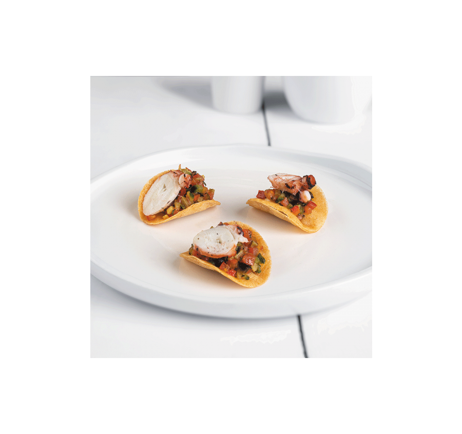 Tuile au poulpe