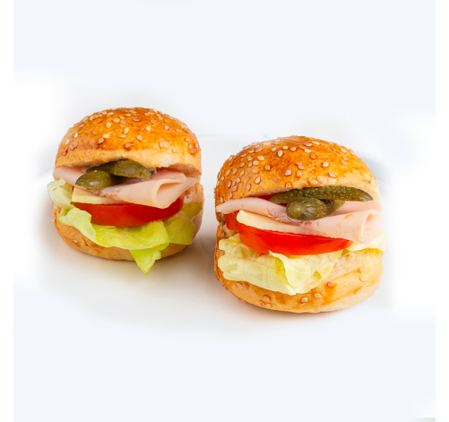Petit pain jambon