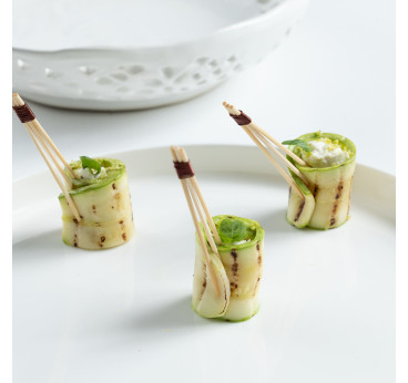 Rouleau de Courgette au fromage