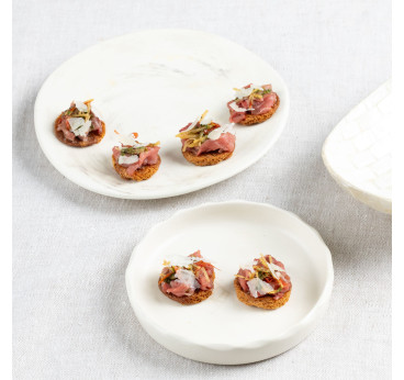 Crousti carpaccio de Bœuf Parmesan