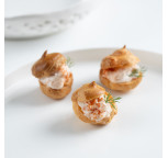 Chou à la crème aux crevettes