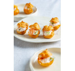 Chou à la crème aux crevettes