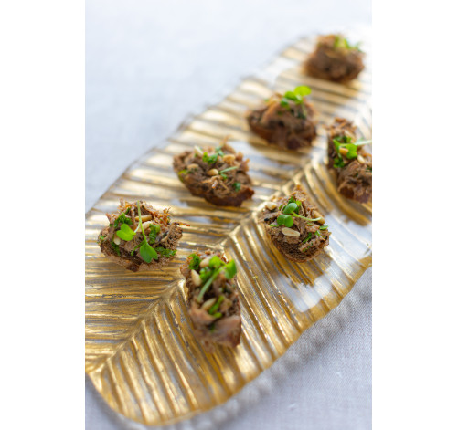 Crousti de seigle agneau effiloché