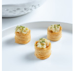 Nid de kounefa tartare de mérou