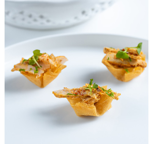 Tulipe Poulet purée Parmesan