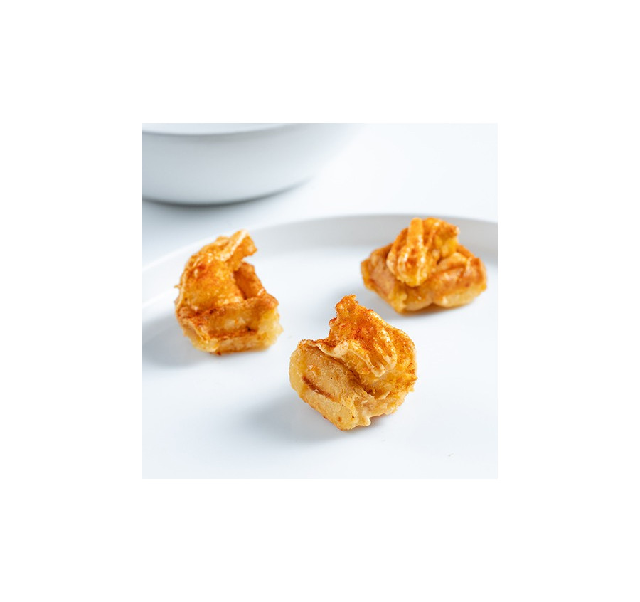Gaufre aux  Crevettes Croustillantes