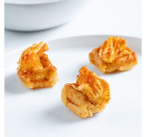 Gaufre aux  Crevettes Croustillantes