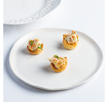 Tartelette Sablé au Parmesan Poulet