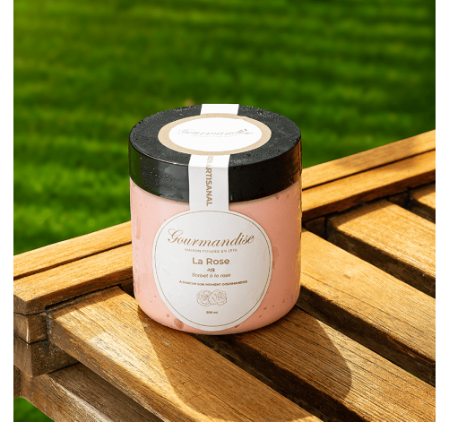 Pot de Glace La Rose 500ML